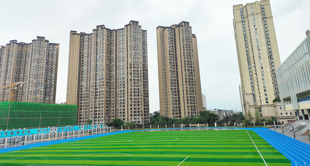 天府一中人造草坪